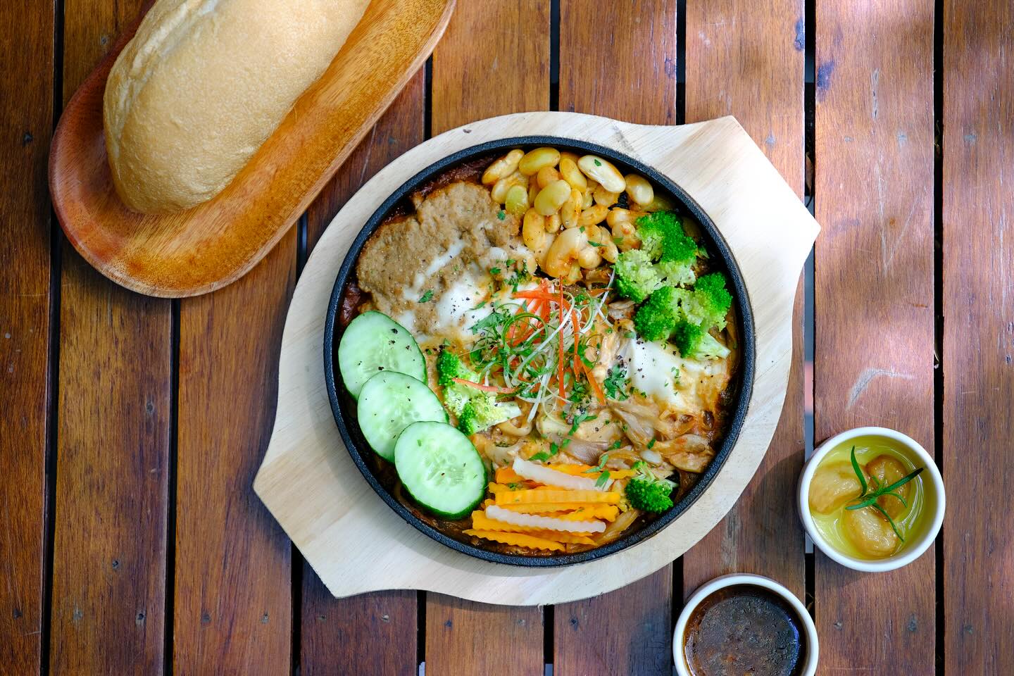 BÁNH MÌ SOURDOUGH PAN | BÁNH MÌ CHẢO