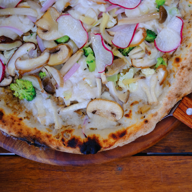 SOURDOUGH PIZZA MISO MUSHROOM (Half - 1/2)